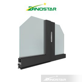 Swivel doors with fixed panels ND – V4400
