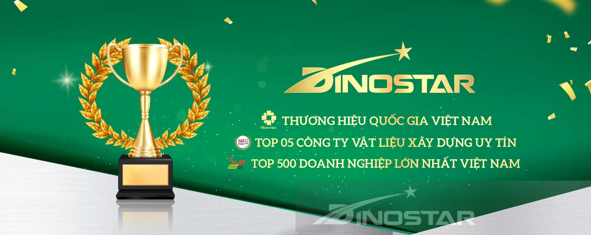 Nhôm Dinostar – Top 5 Công ty Vật liệu xây dựng lớn nhất Việt Nam