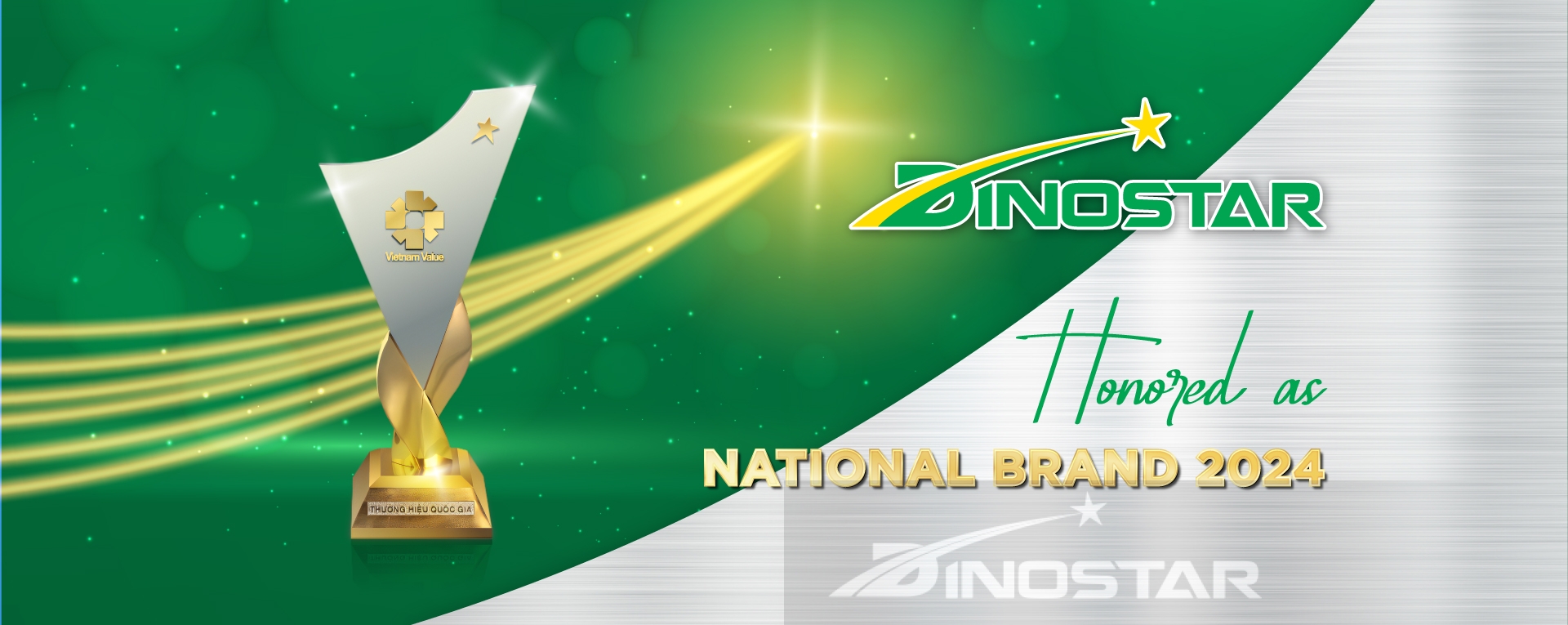 Dinostar Aluminum recieves “National Brand 2024” Award