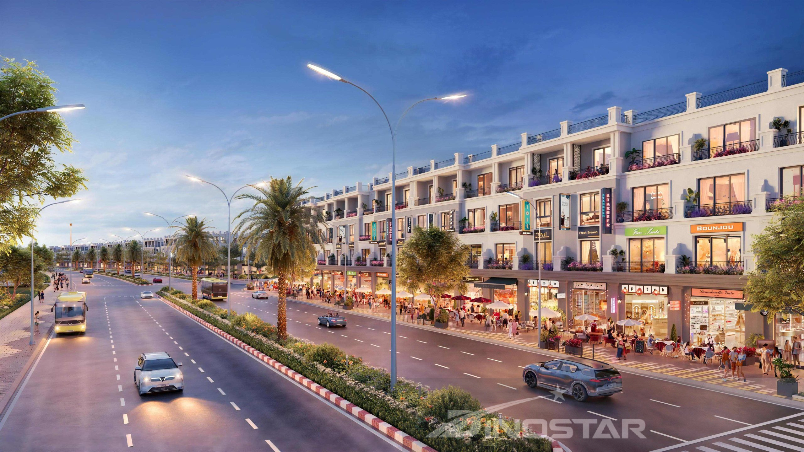 Dinostar Aluminum is the official aluminum supplier for the Vũ Yên Island Complex,