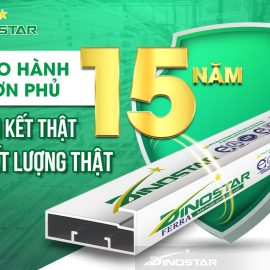 Nhôm Ferra – Cam kết chất lượng dài hạn với chính sách bảo hành 15 năm bề mặt sơn