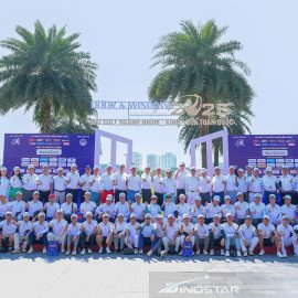 Nhôm DINOSTAR hân hạnh là nhà tài trợ vàng thường niên của giải Golf ngành Nhôm – Kính – Cửa toàn quốc 2025